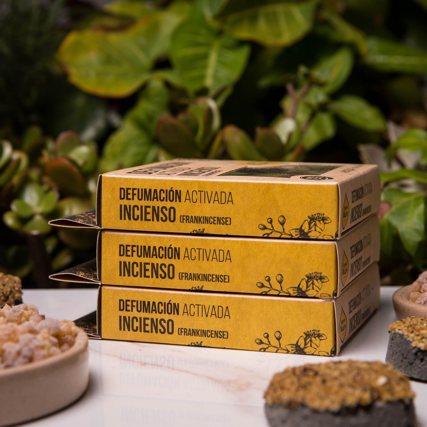 Resin Incense Tablets X 4 Frankincense Incense