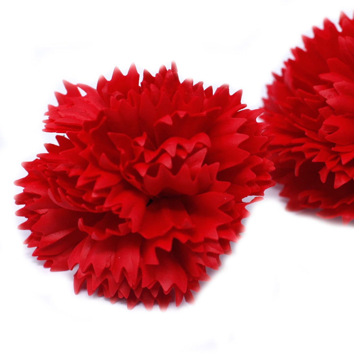 Soap Flower Crafts - Carnations - Red