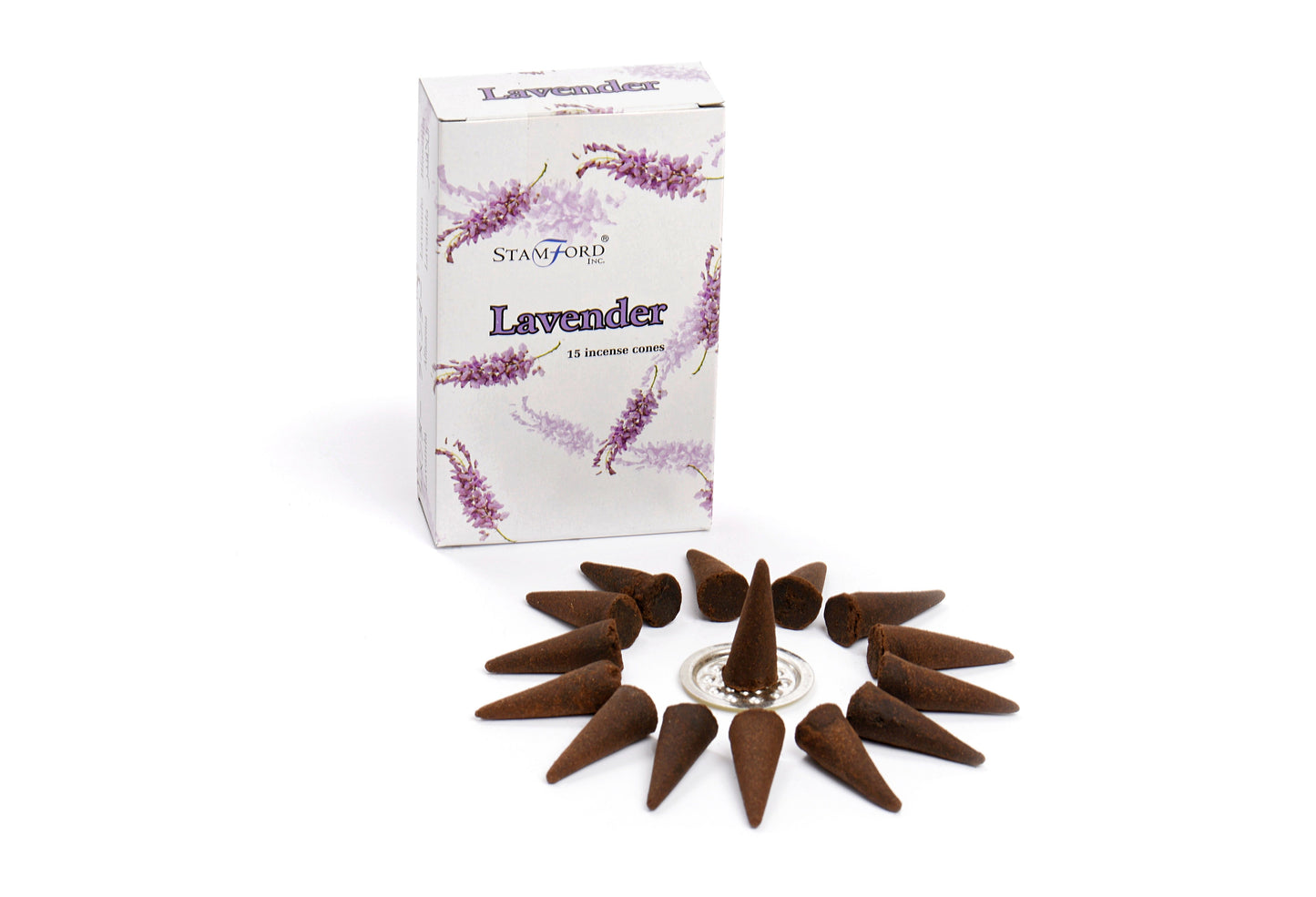 Lavender incense cones