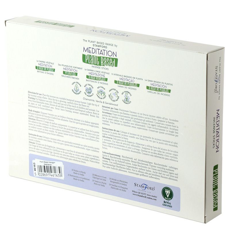 Varitas de Incienso a Base de Plantas - Meditación