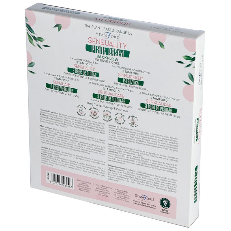 Herbal Backflow Incense Cones - Sensuality