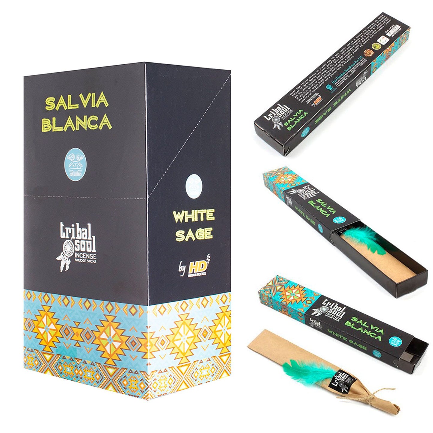 Incienso Tribal Soul - Salvia Blanca