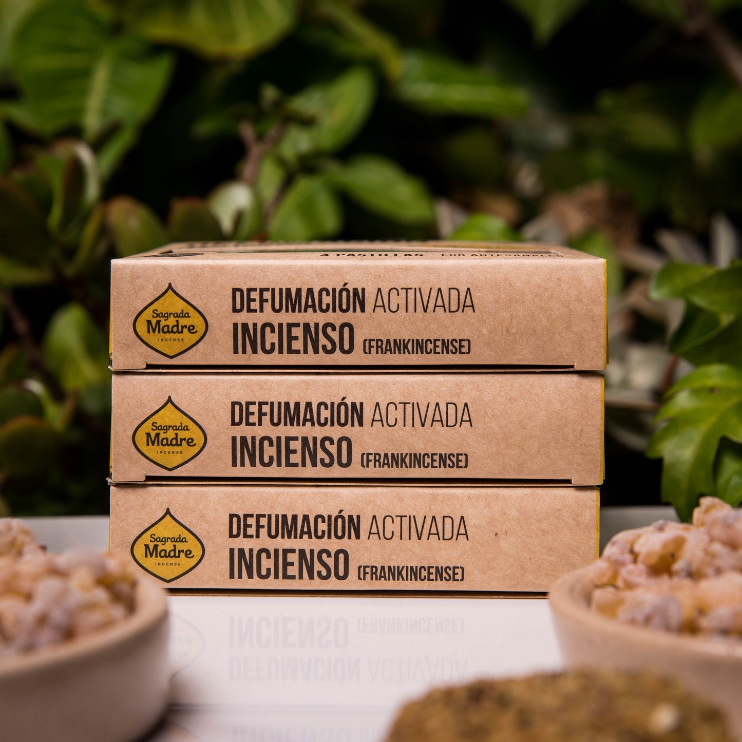 Resin Incense Tablets X 4 Frankincense Incense