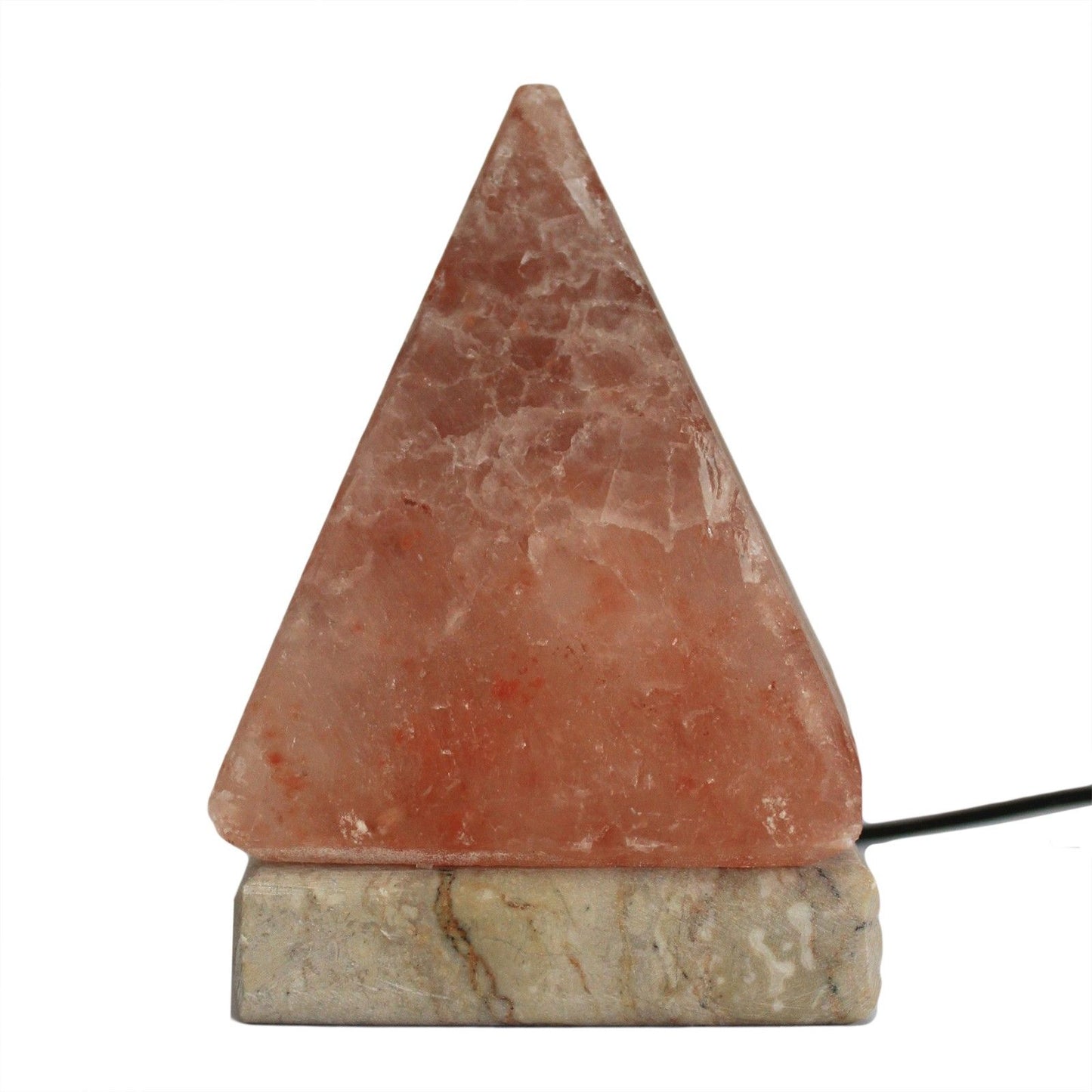 High-quality USB natural salt lamp - 9 cm (multi)