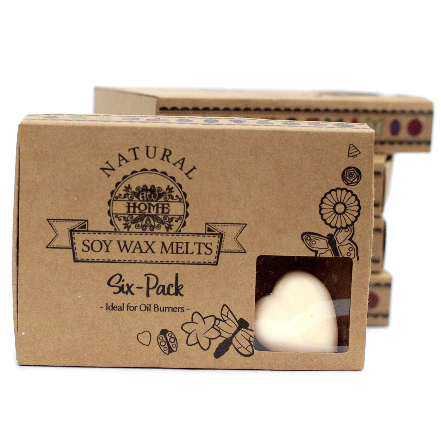 Box of 6 Soy Wax Melts - Cinnamon and Orange
