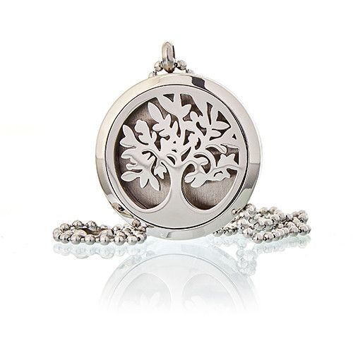 30mm Aromatherapy Diffuser Necklace - Tree of Life
