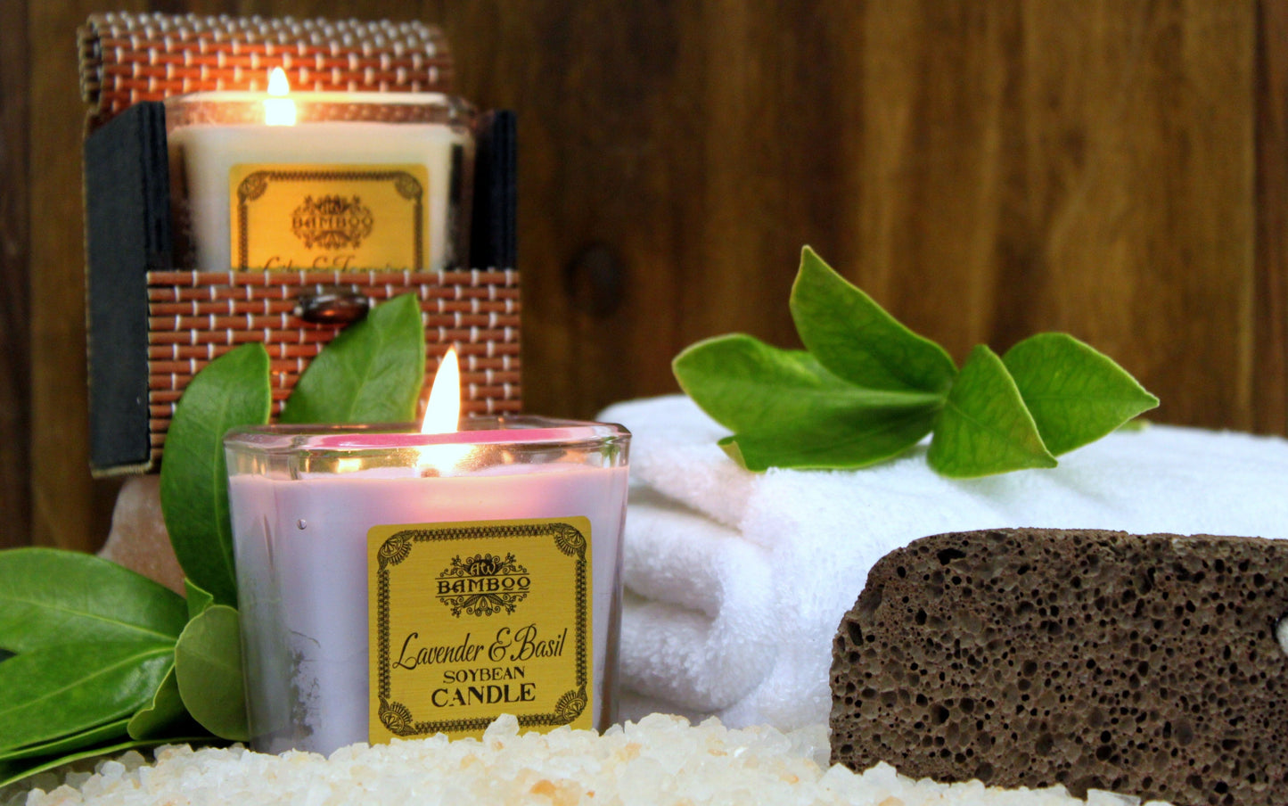Soy Wax Candle - Grapefruit and Ginger
