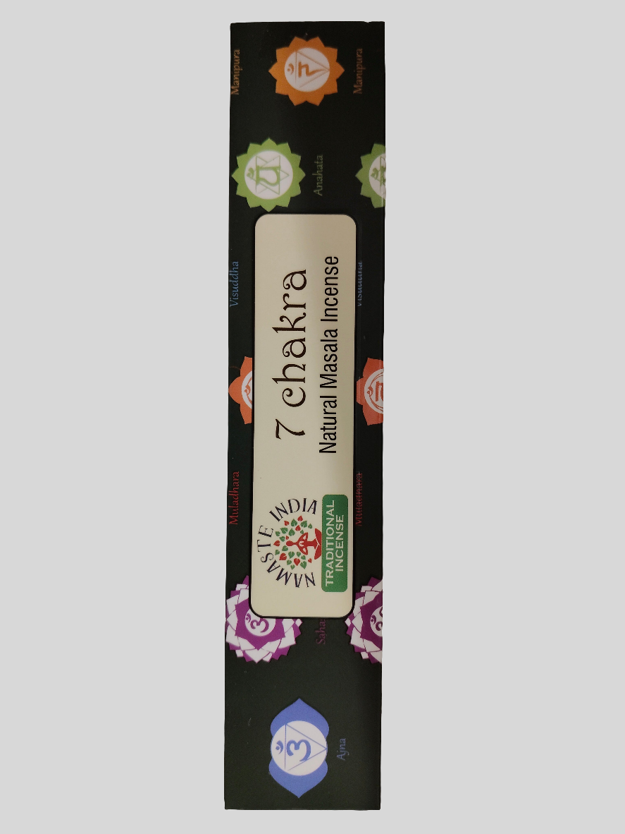 Encens masala naturel 7 Chakra Namaste 15grs