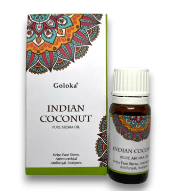 Huile essentielle Goloka de noix de coco indienne 10ml