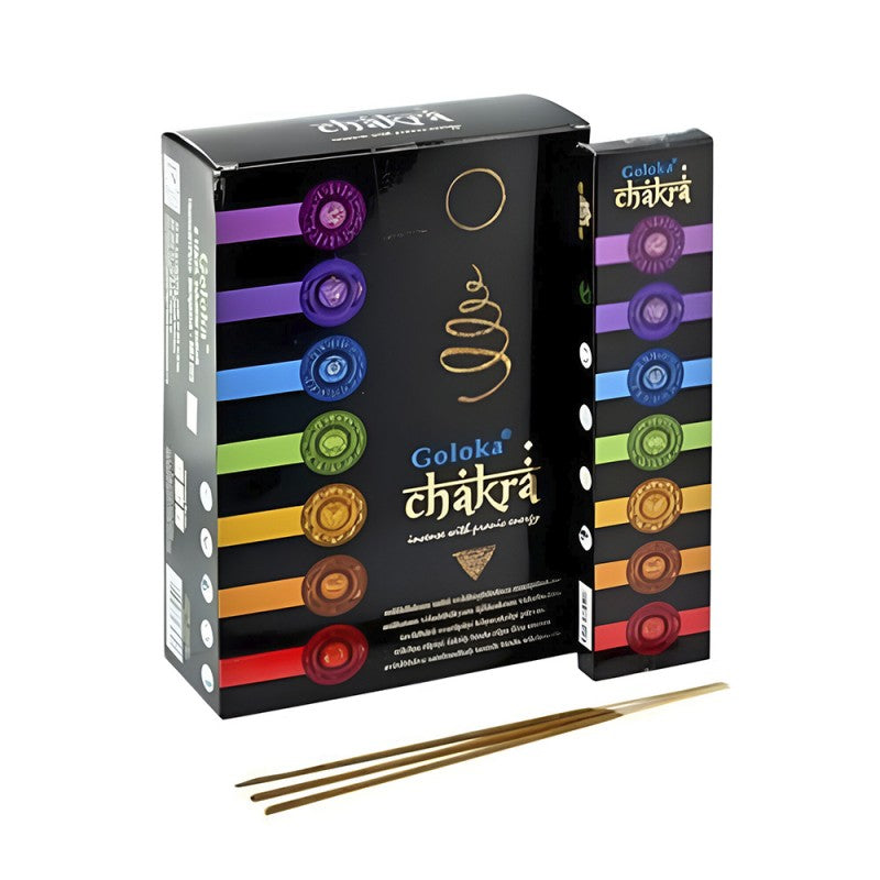 Encens Goloka Noir 7 Chakras Masala 15 grs