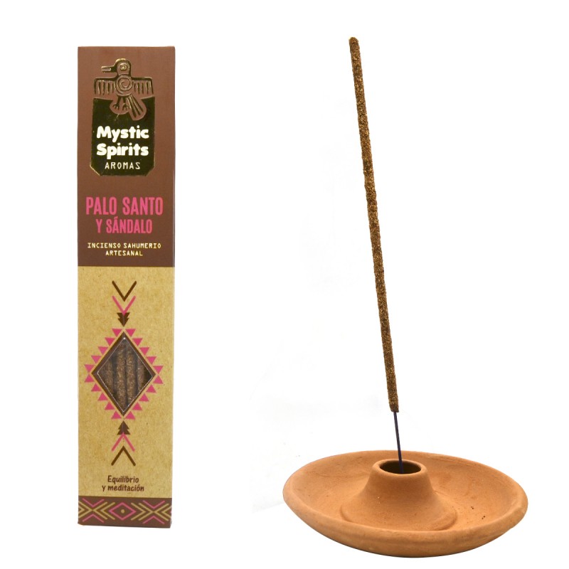 Encens Palo Santo au bois de santal Mystic Spirits HD 8 bâtonnets