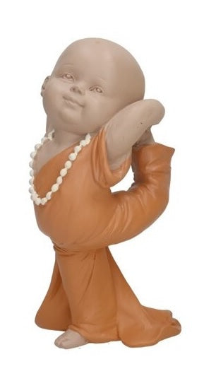 Figurine en résine Kala Monk 7x8x14cm