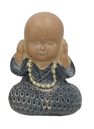 Figurine de moine Samesh en résine 9 cm