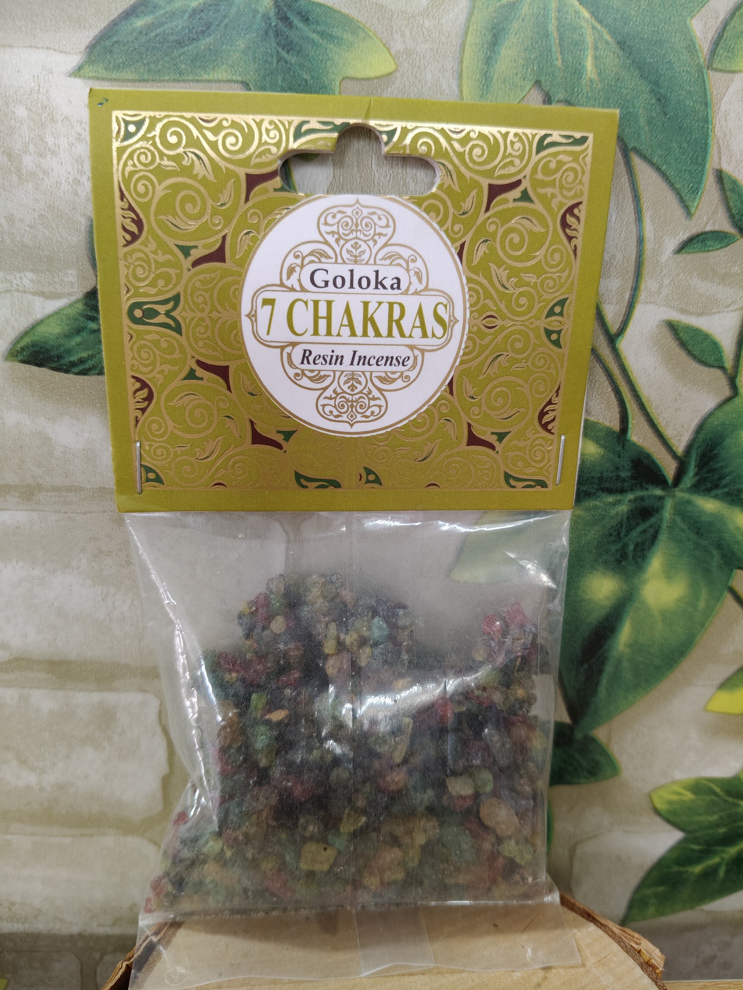 Encens résine Goloka 7 Chakras 30grs