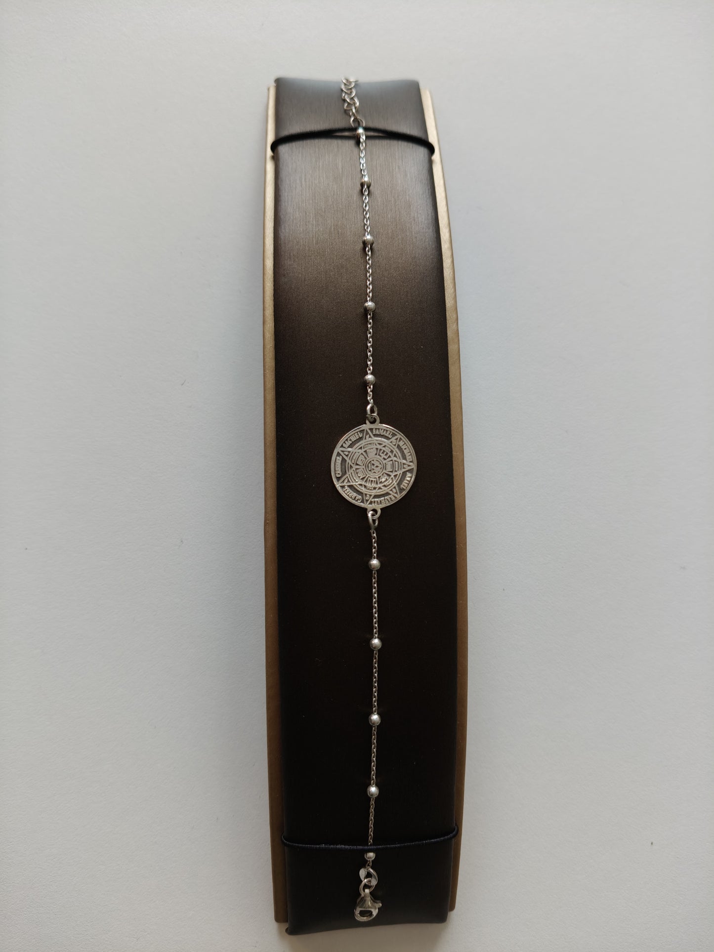 Sterling silver protection bracelet with 7 archangels