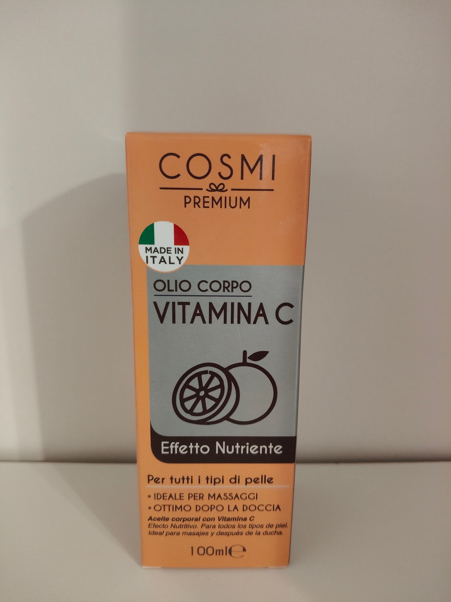 Huile corporelle à la vitamine C COSMI 100 ml