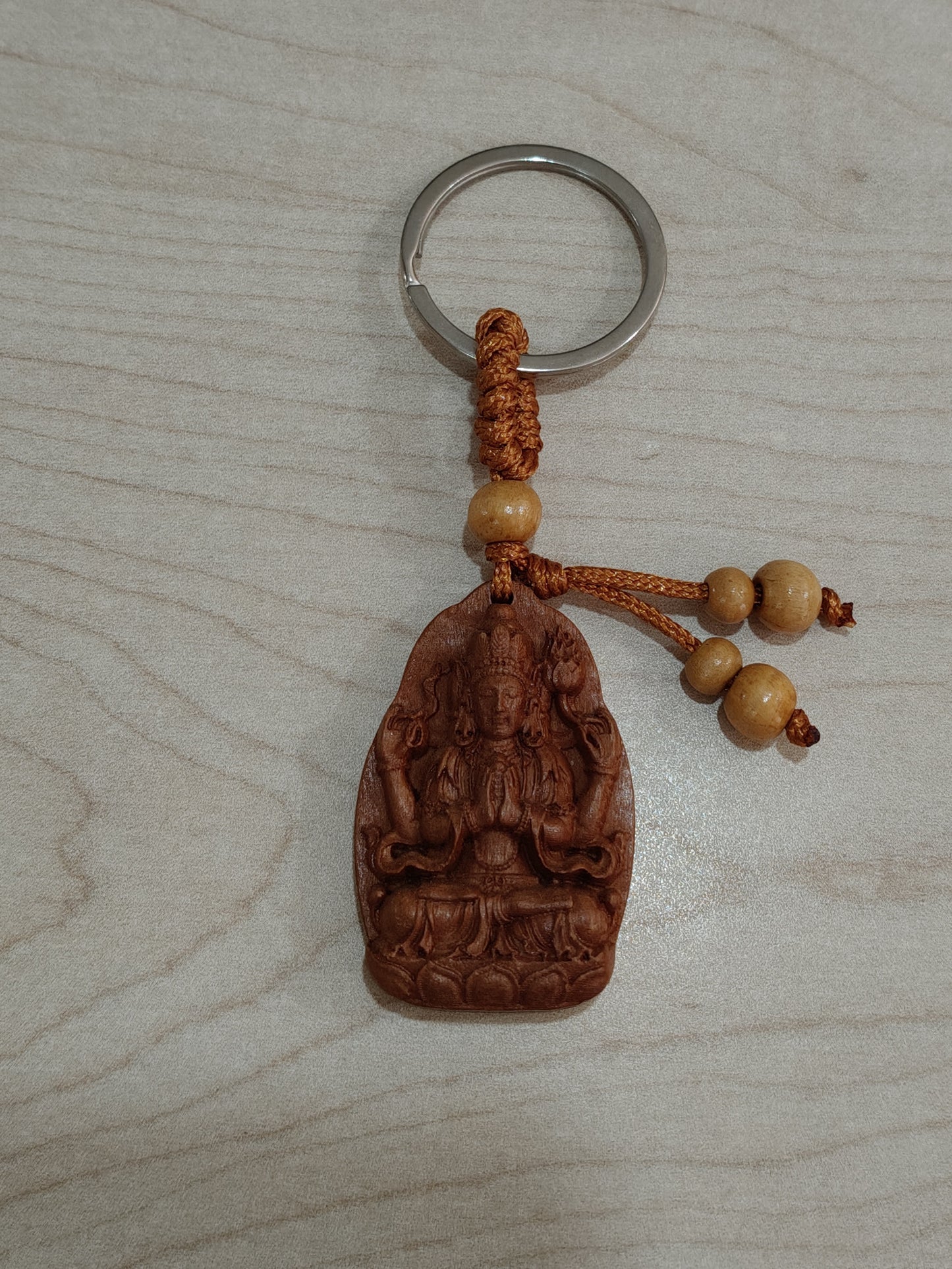 Goddess symbol keychain