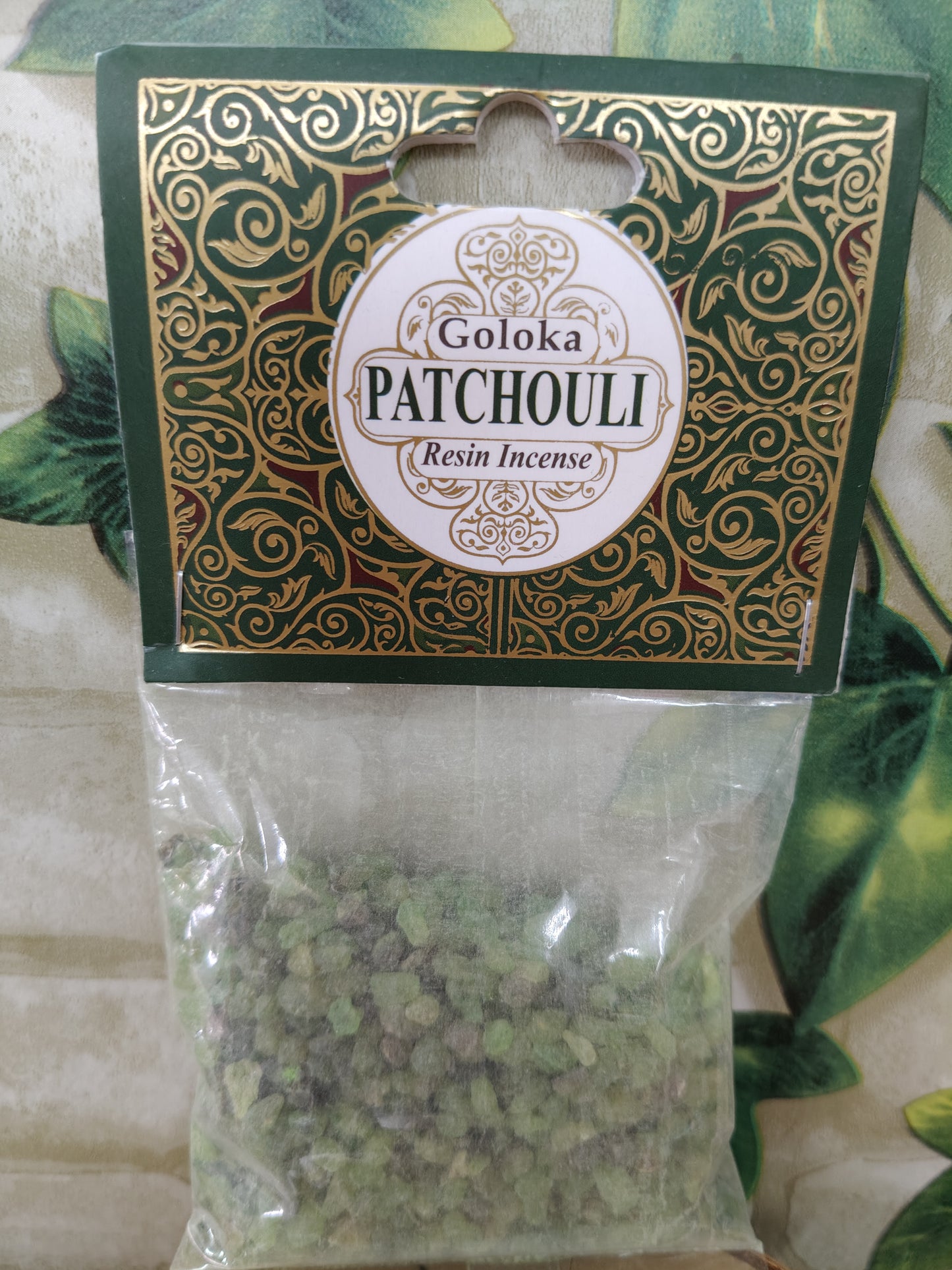 Encens résine Goloka Patchouli 30grs