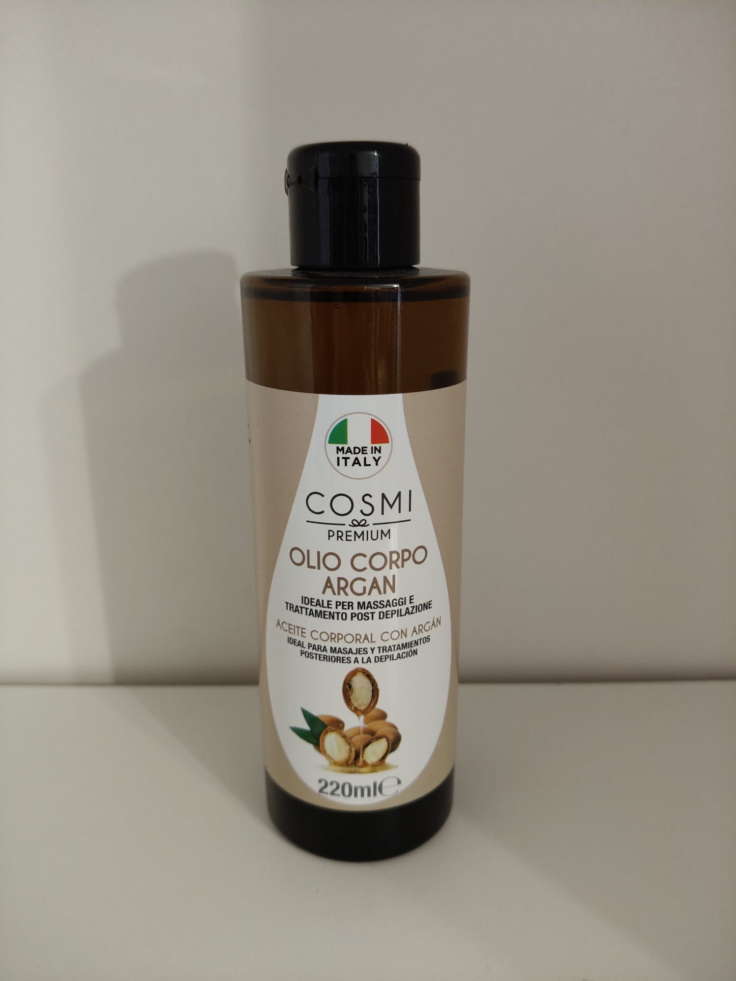 Huile corporelle à l'argan COSMI 220 ml