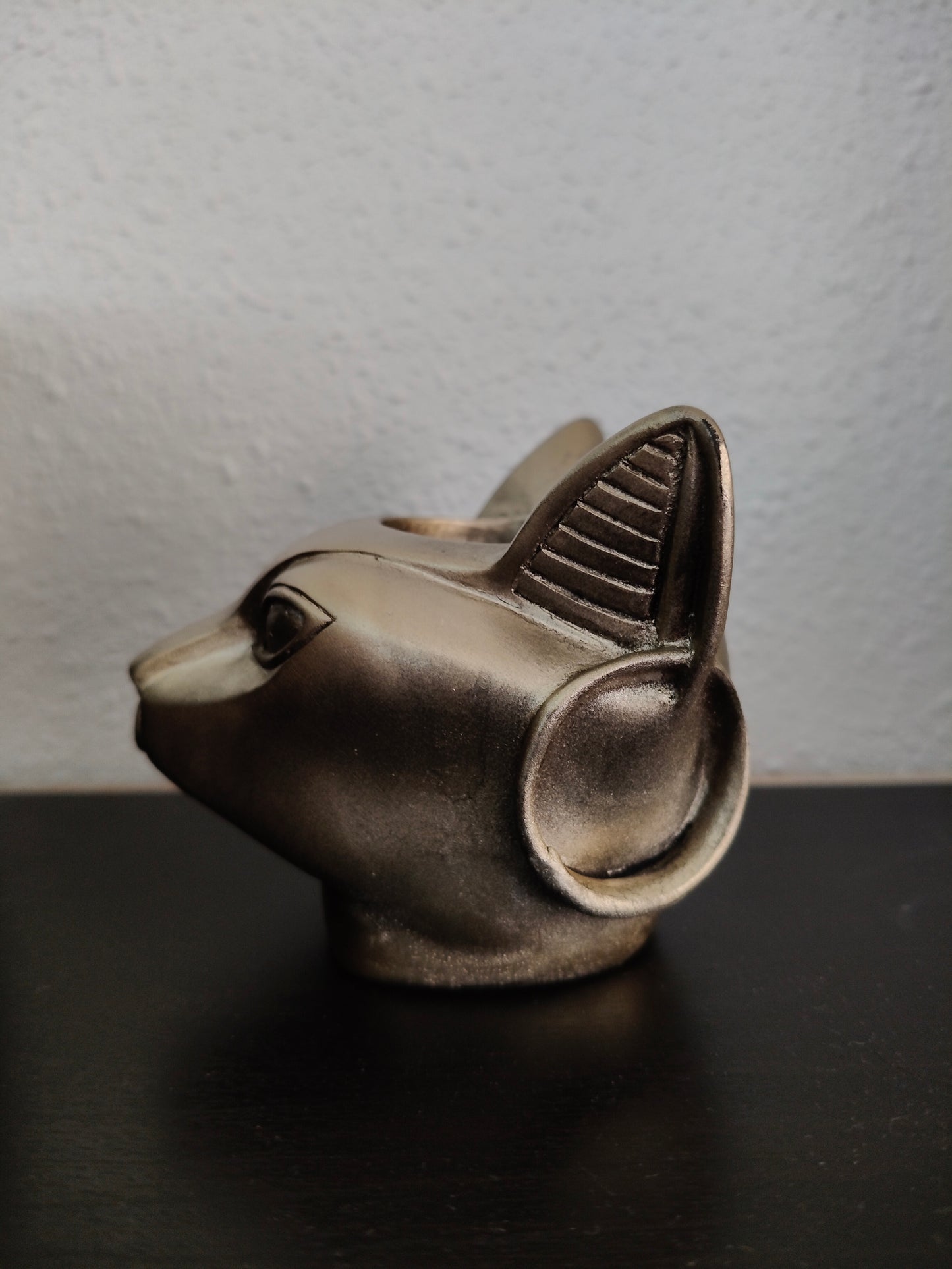 Bougeoir chat égyptien