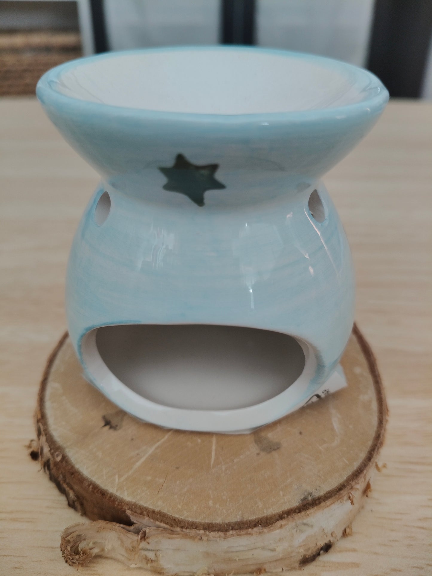 Brûleur rond en céramique