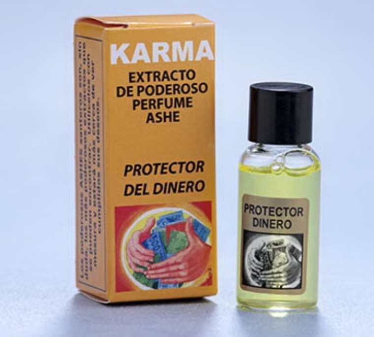 Aceite Perfume esotérico 10ml para proteger y mantener el dinero