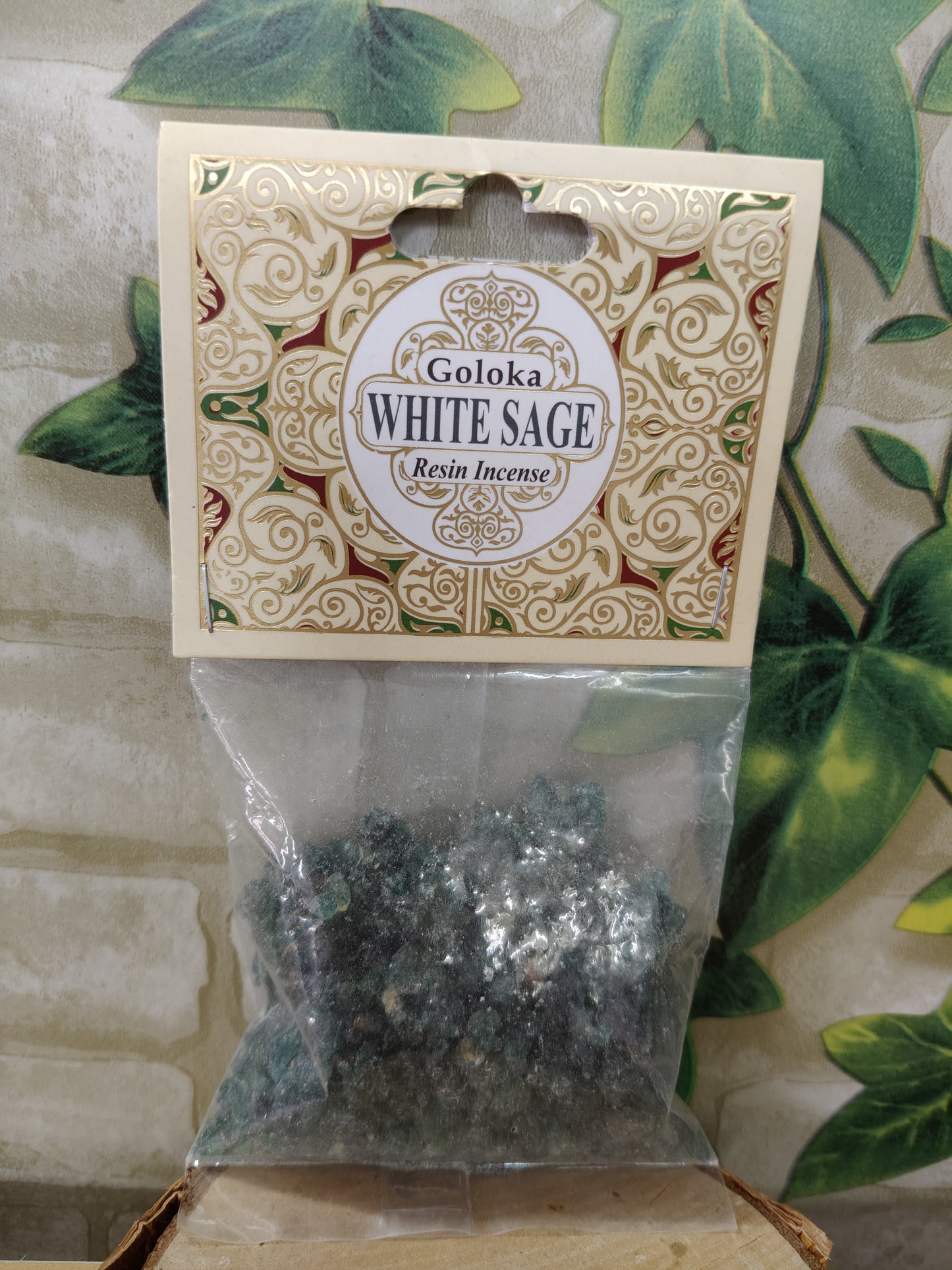 Encens résine Goloka Sauge Blanche 30grs