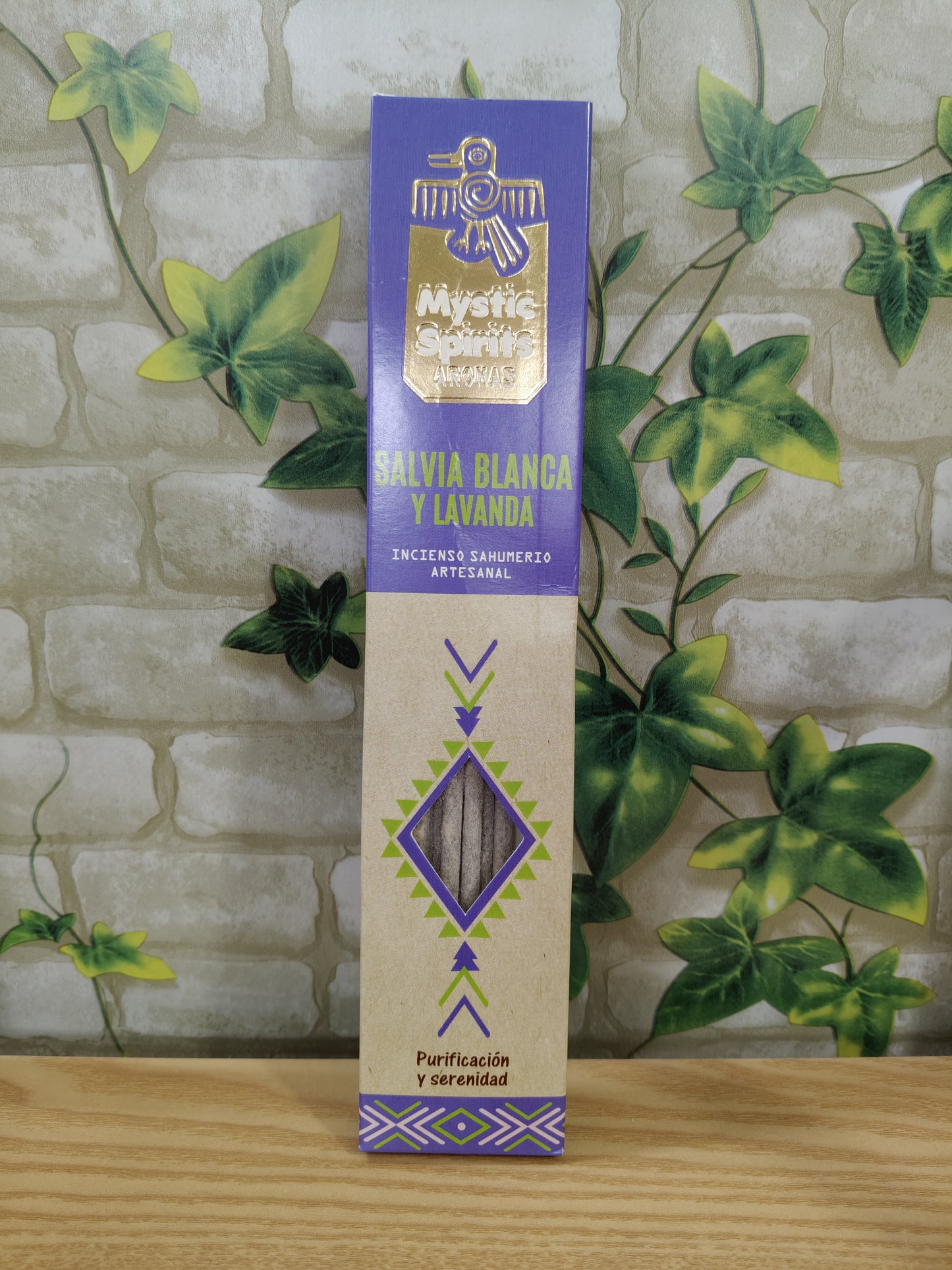 Encens Mystic Spirits Sauge Blanche et Lavande 8 bâtonnets