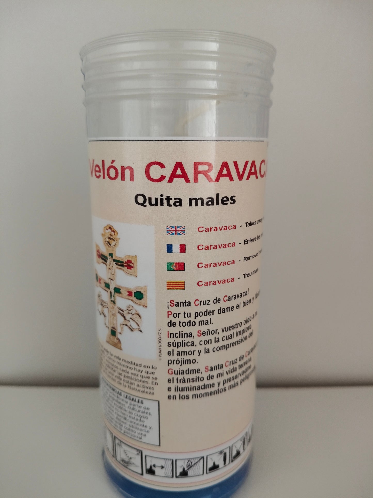 Bougie ritualisée Caravaca