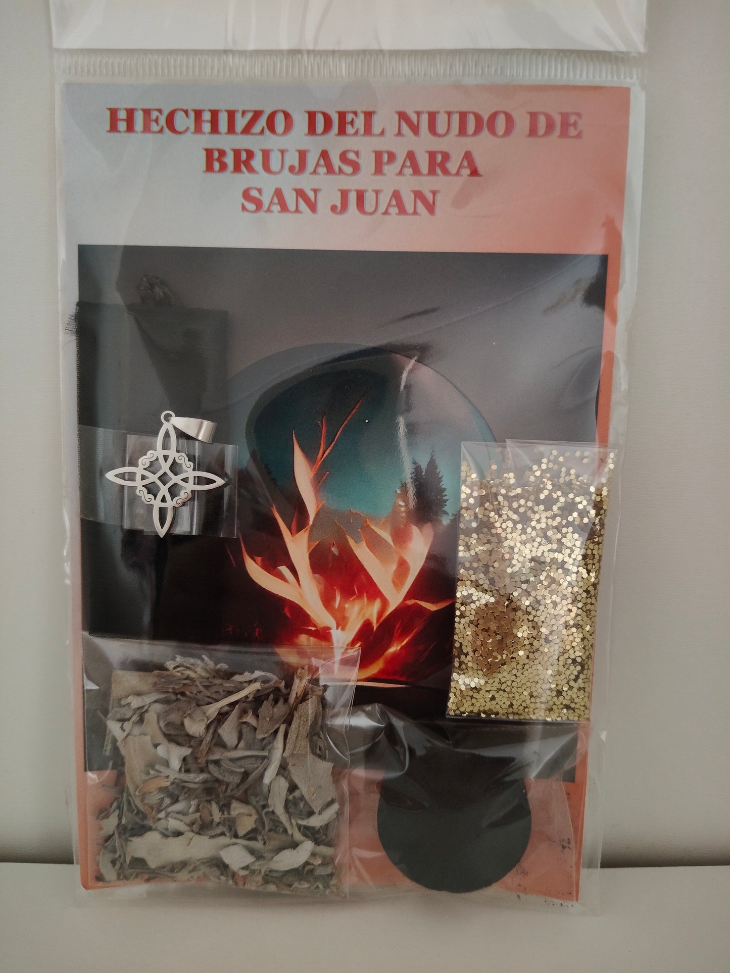 Witches' knot spell kit for Saint John's Day