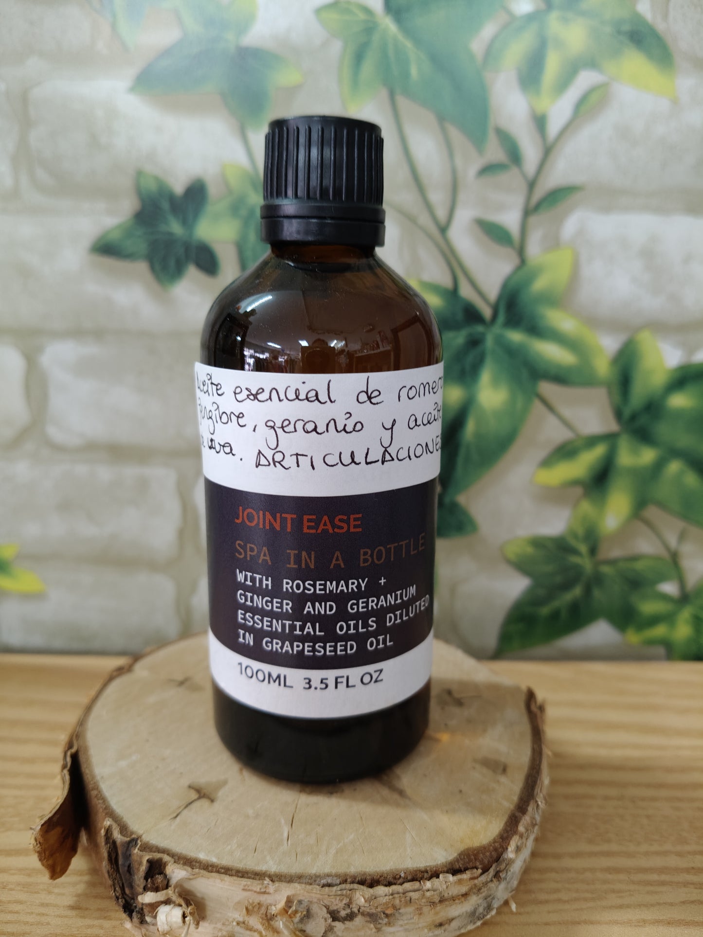 Huile de massage au romarin, gingembre et géranium 100 ml