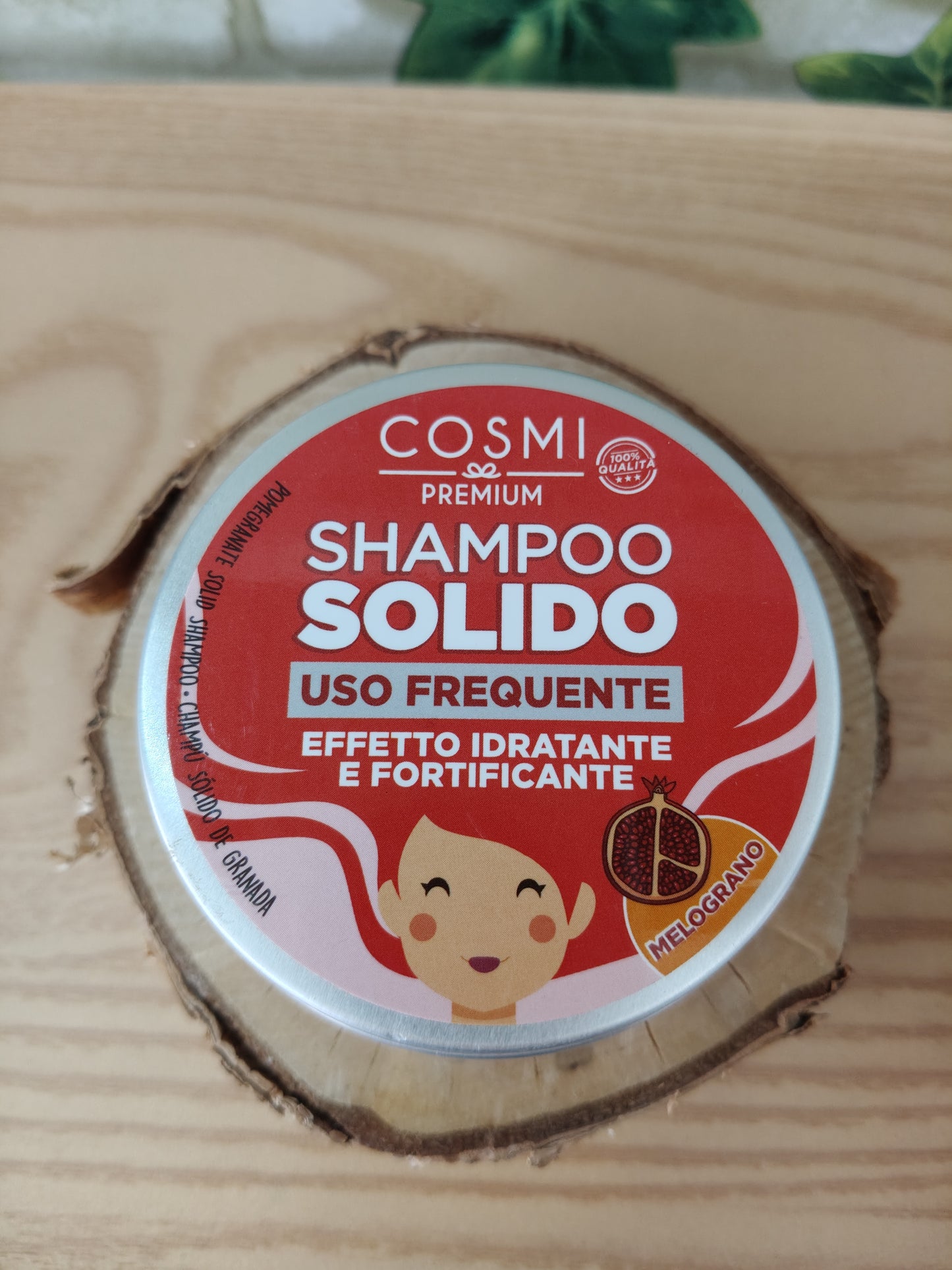 Shampoing solide usage fréquent Cosmi
