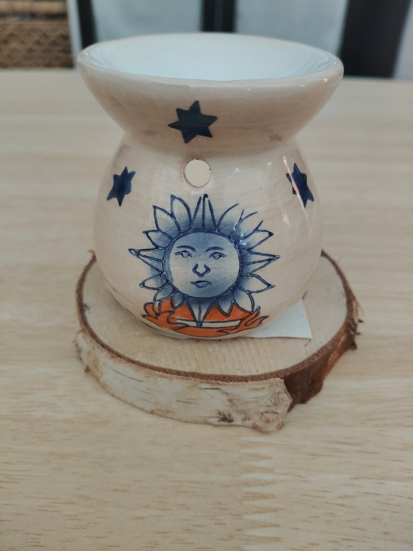 Brûleur rond en céramique