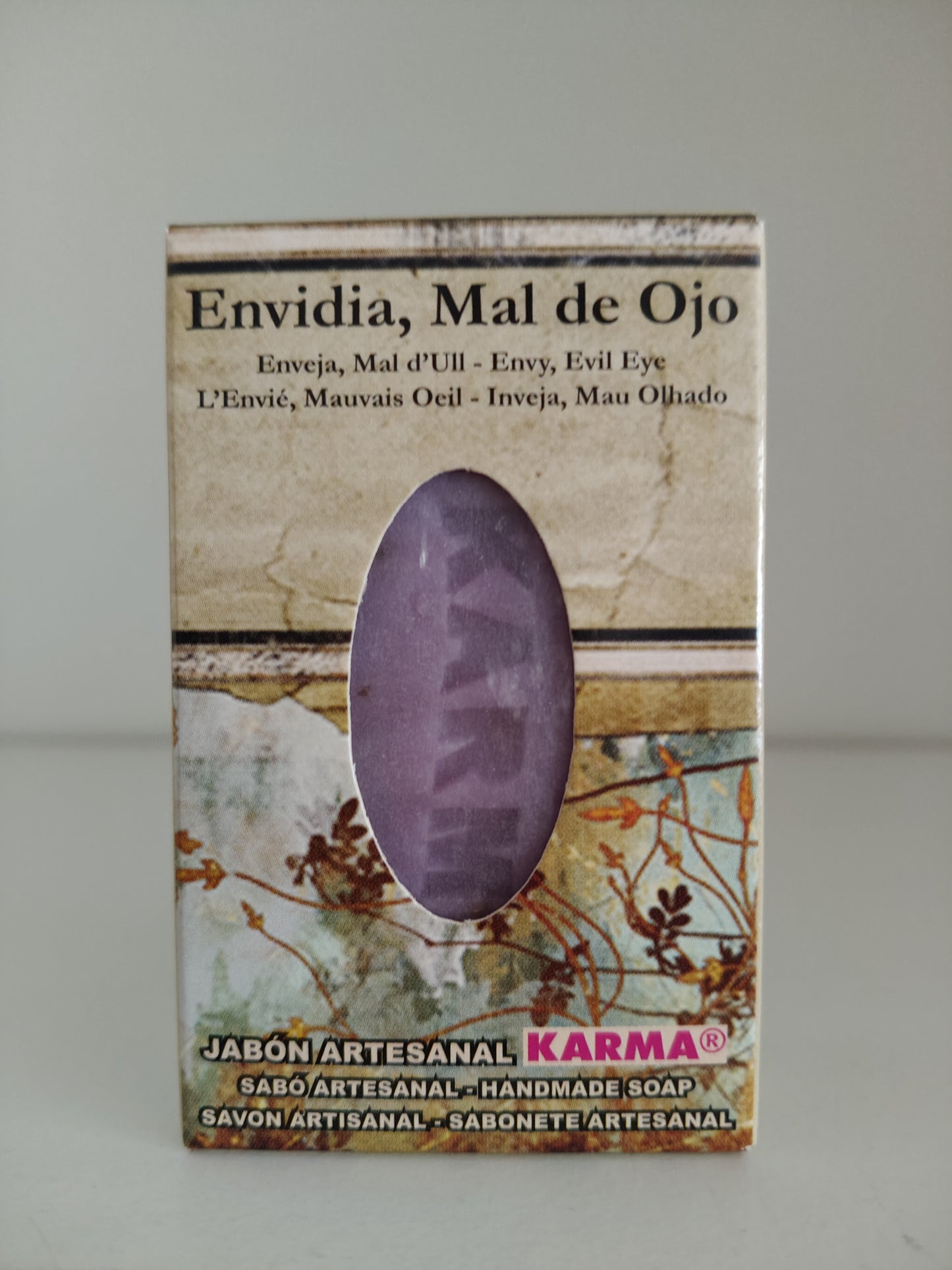 Esoteric soap against envy and the evil eye.