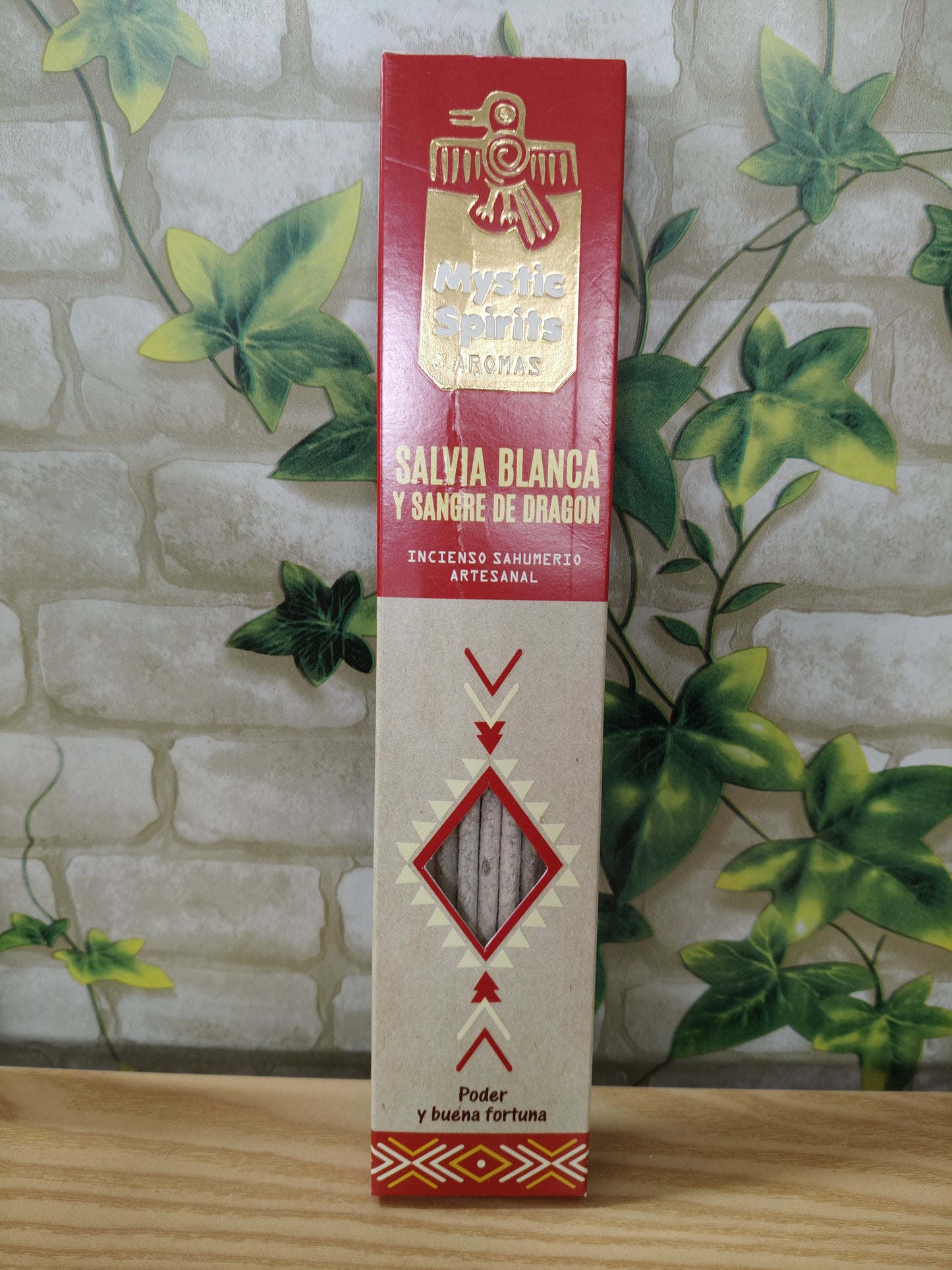 Encens Mystic Spirits Sauge Blanche et Sang de Dragon 8 bâtons