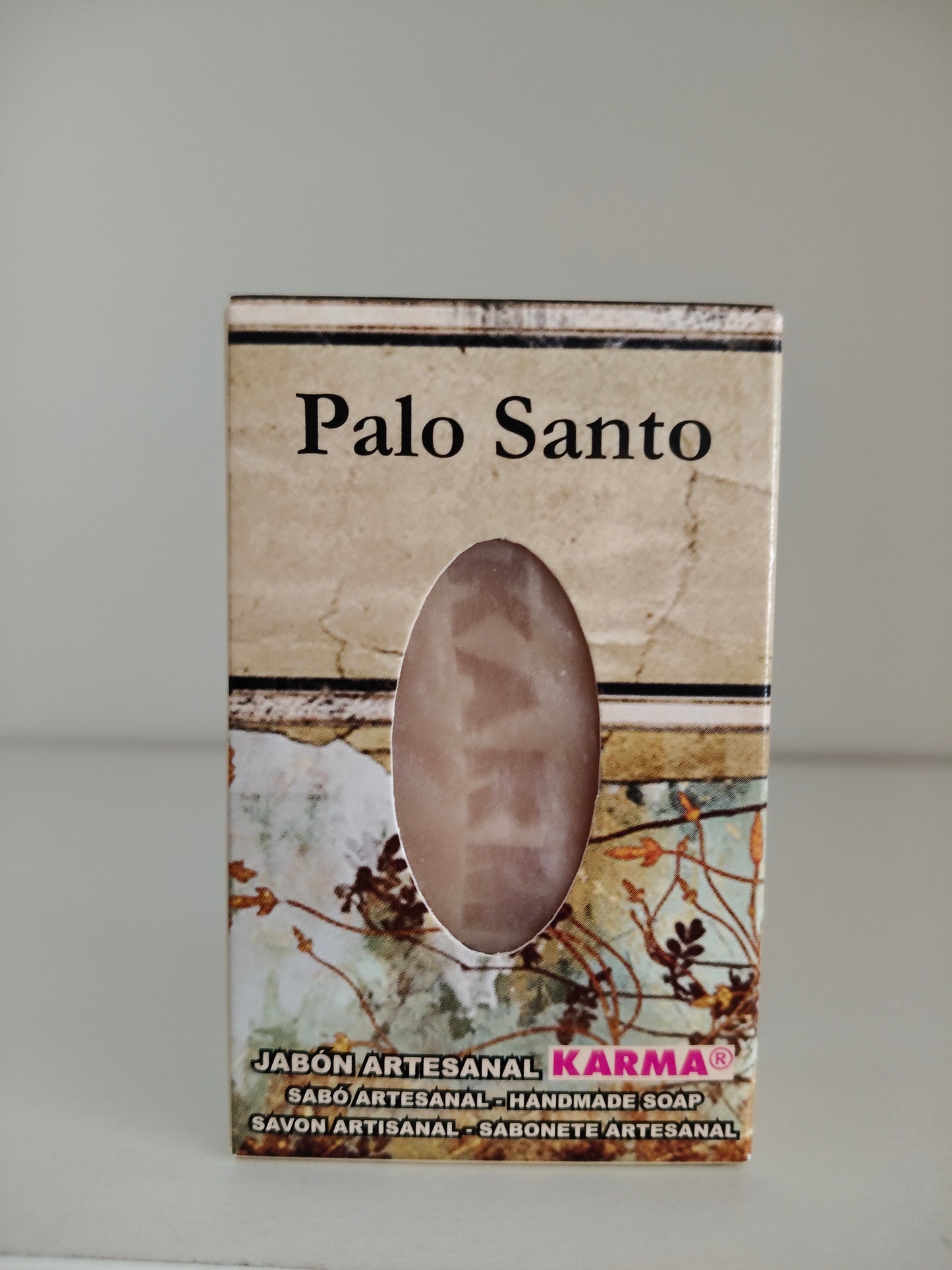 Palo Santo handmade soap.