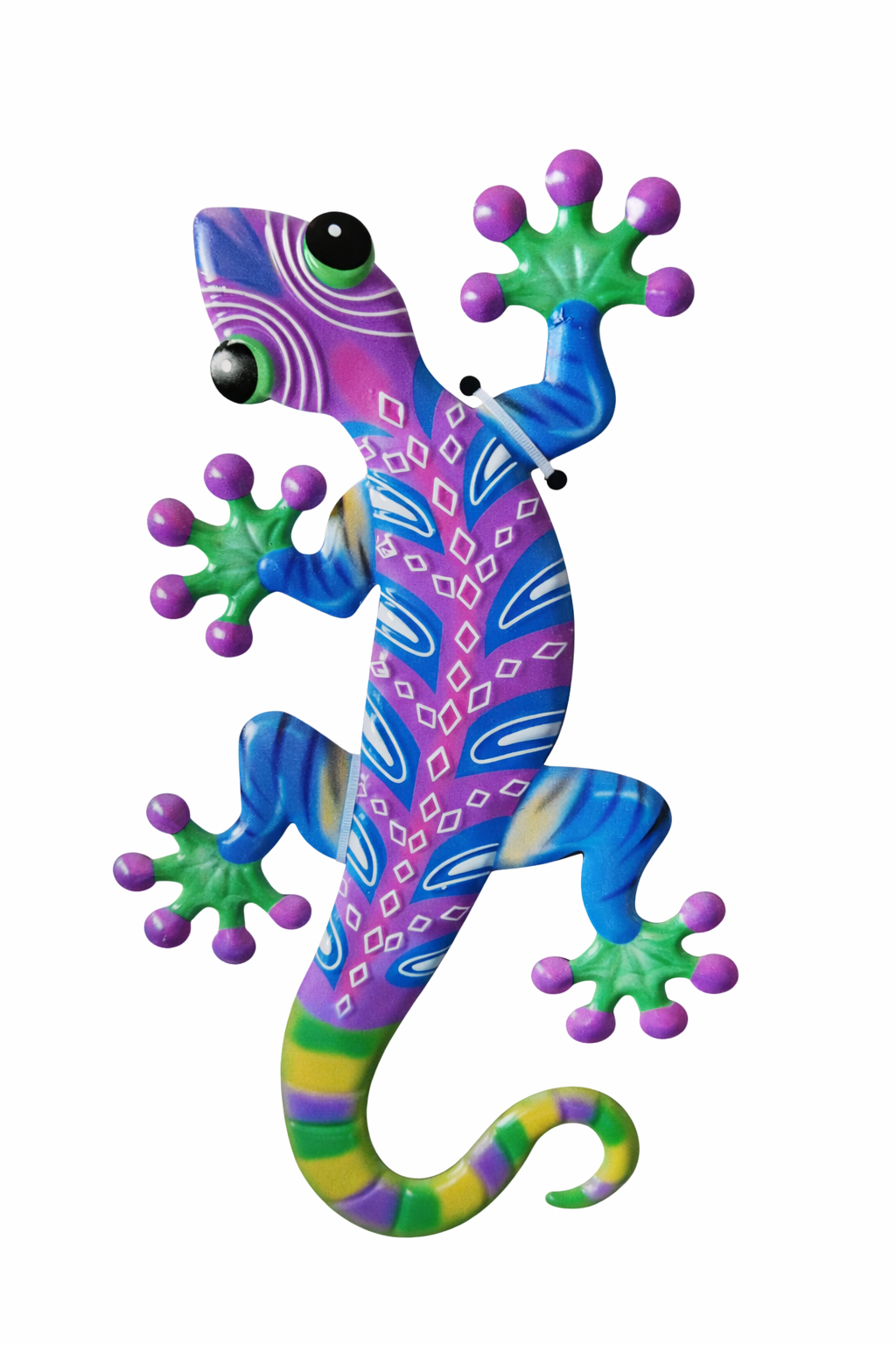 Salamandra decorativa pared