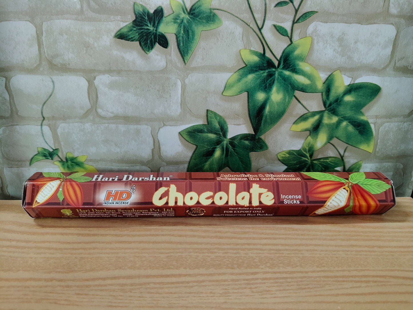 Hari Darshan Encens Chocolat 20 Bâtons