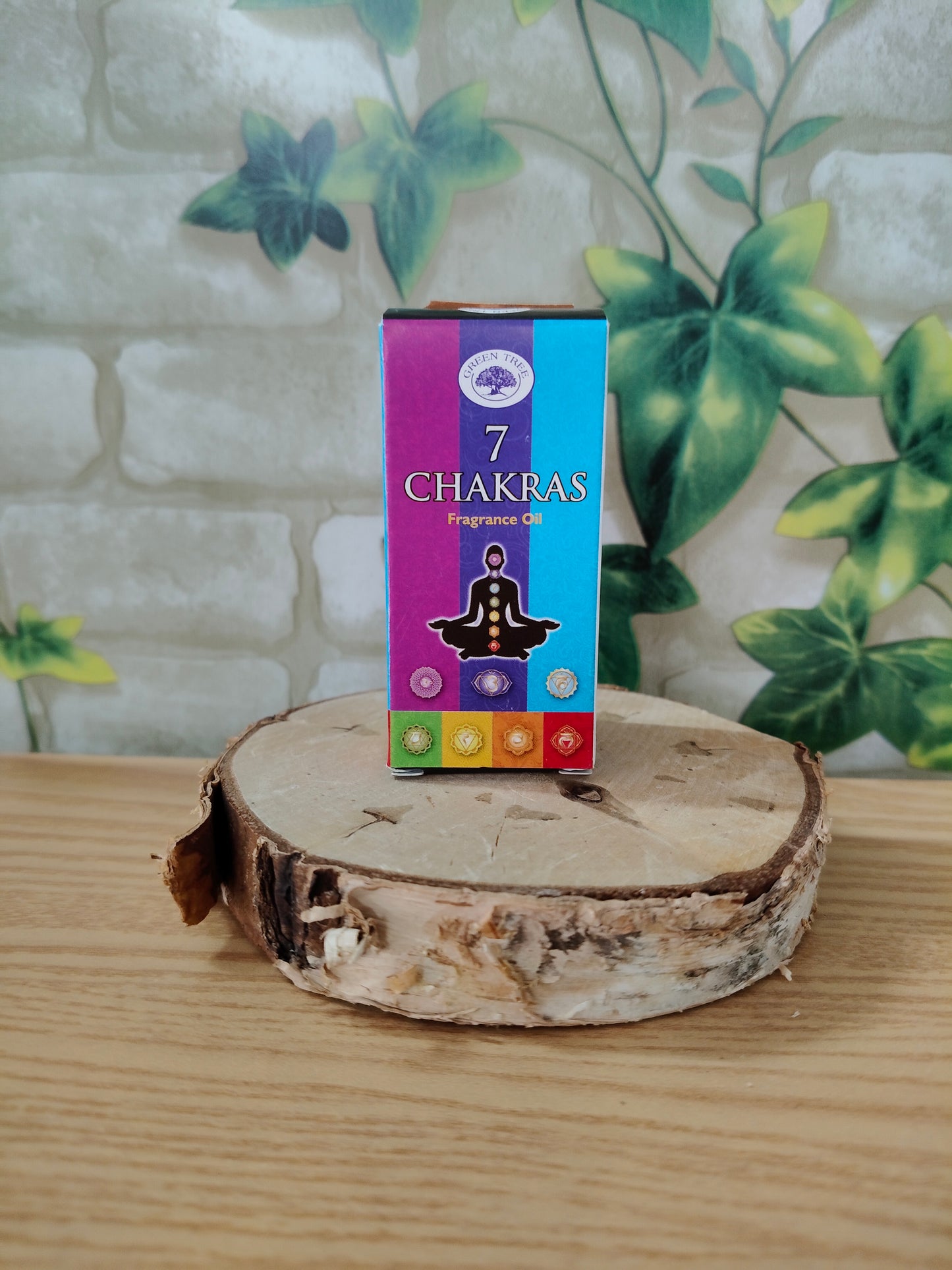 Huile essentielle des 7 chakras