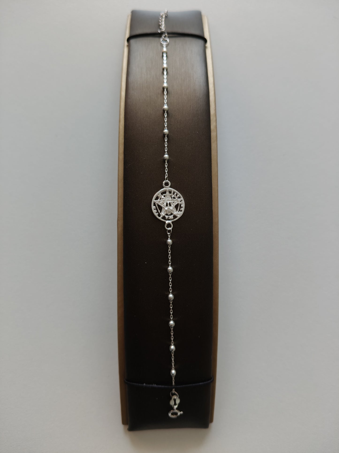 Tetragrammaton sterling silver bracelet