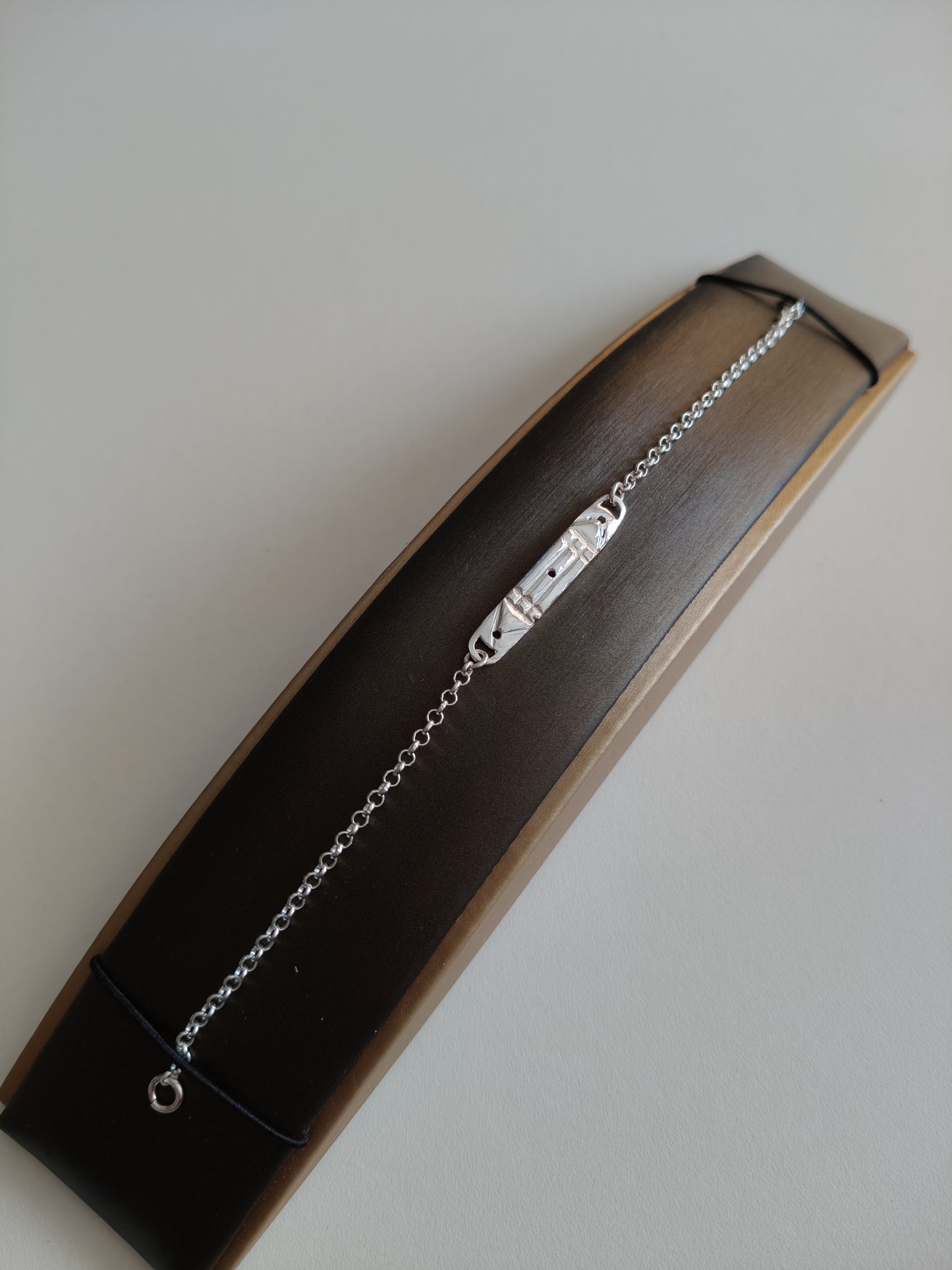 Atlantean sterling silver bracelet