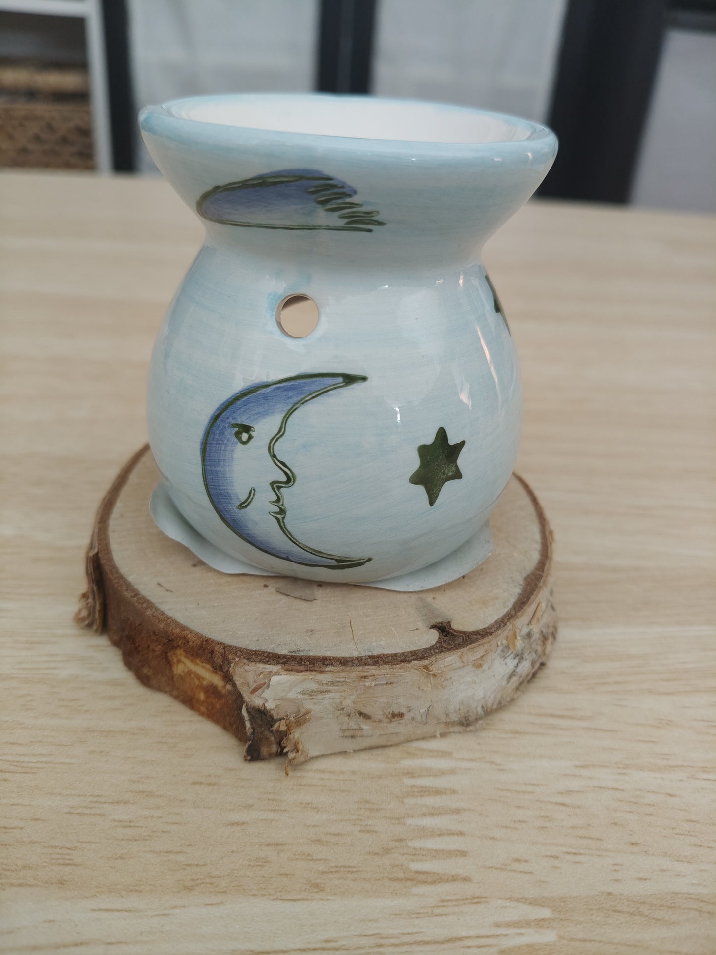 Brûleur rond en céramique