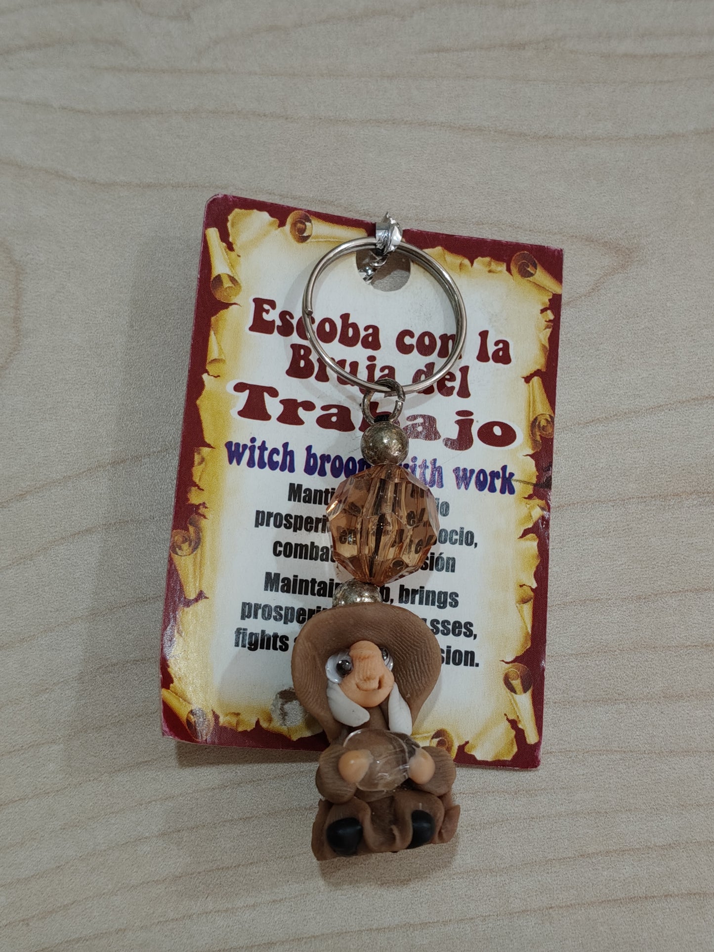Work Witch Keychain