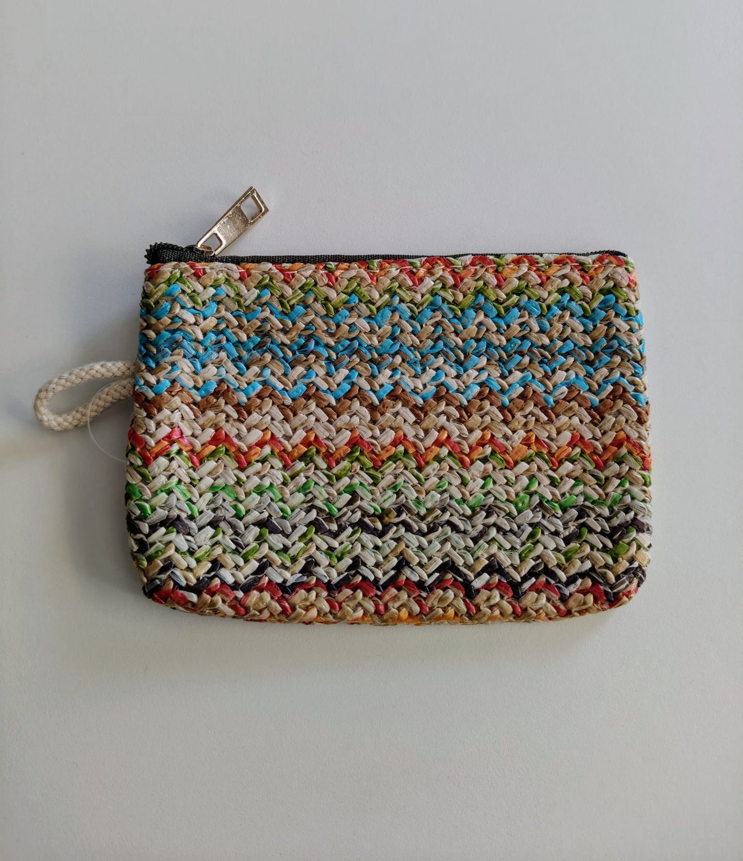 Sac à main en raphia multicolore (différents modèles)