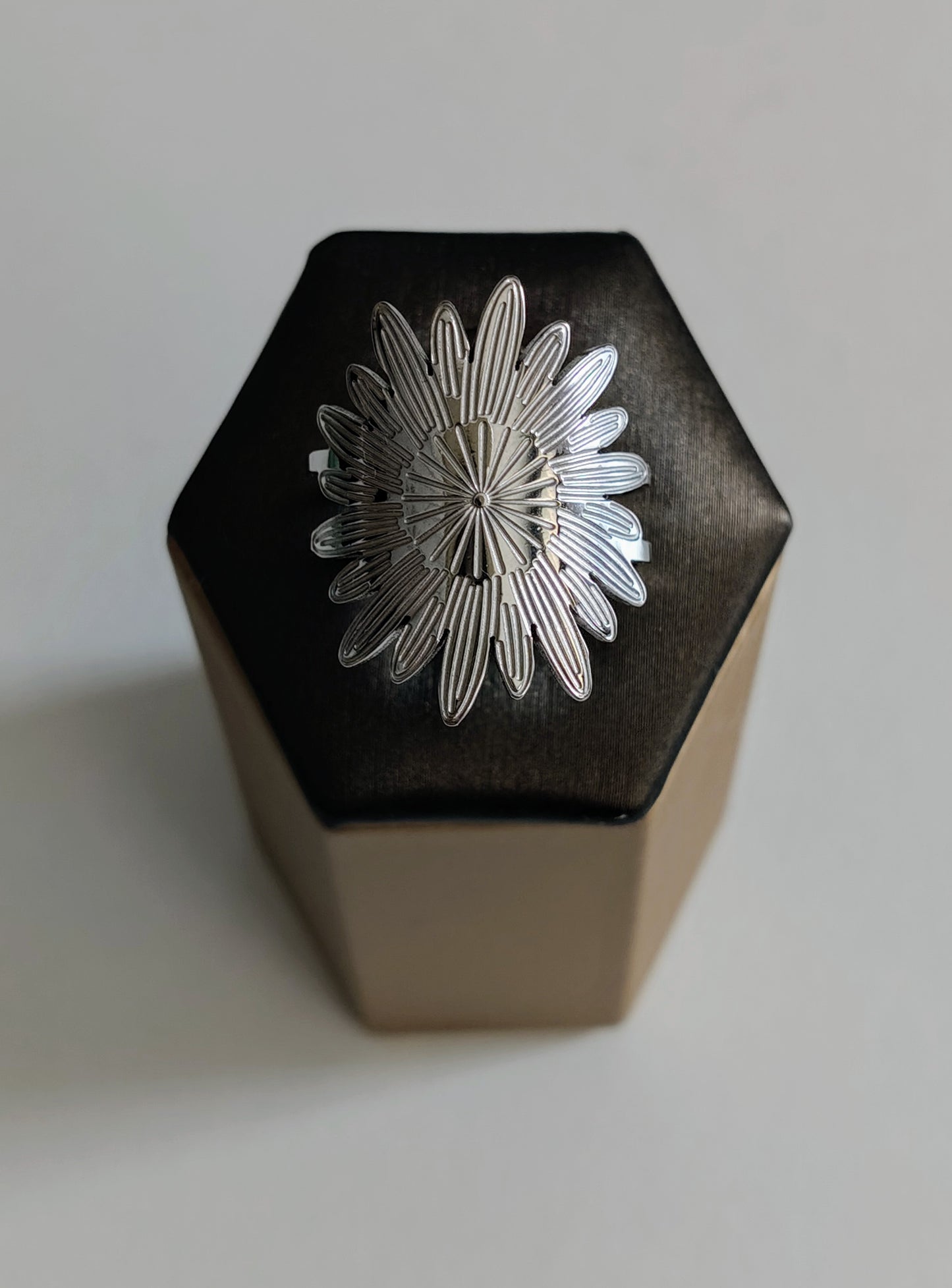 Bague en acier inoxydable (réglable)