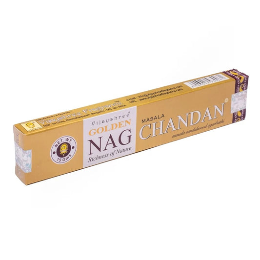 Encens Golden Nag Chandan 15 grs