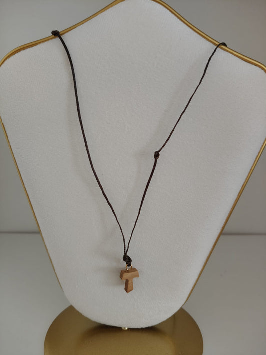 Pendentif croix de Saint François d'Assise