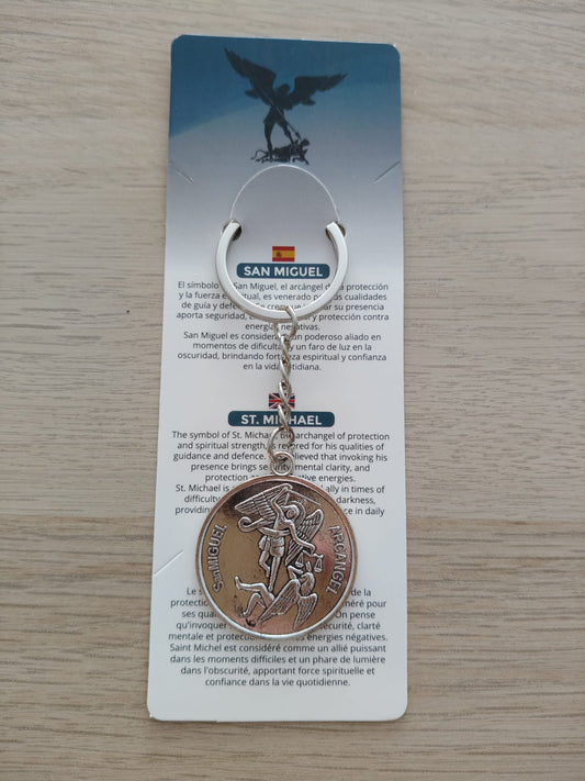 Porte-clés Archange Saint Michel