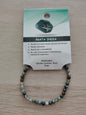 Pulsera piedra natura Ágata india 4mm