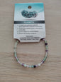 Pulsera piedra natural Fluorita 4mm